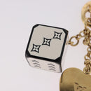 LOUIS VUITTON Metal Porte Cles Game On Key Holder White MP2913 LV Auth 185933M-14