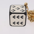 LOUIS VUITTON Metal Porte Cles Game On Key Holder White MP2913 LV Auth 185933M-15