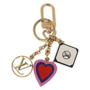 LOUIS VUITTON Metal Porte Cles Game On Key Holder White MP2913 LV Auth 185933M-13