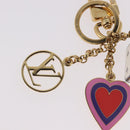 LOUIS VUITTON Metal Porte Cles Game On Key Holder White MP2913 LV Auth 185933M-2