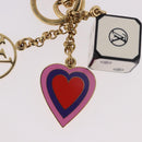 LOUIS VUITTON Metal Porte Cles Game On Key Holder White MP2913 LV Auth 185933M-3