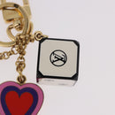LOUIS VUITTON Metal Porte Cles Game On Key Holder White MP2913 LV Auth 185933M-4