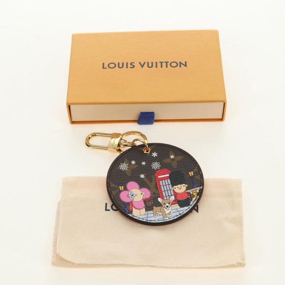 LOUIS VUITTON Vivienne Porte Cre Illustre Christmas Charm M00501 LV Auth 185935M