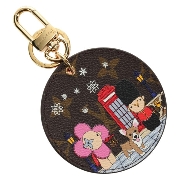 LOUIS VUITTON Vivienne Porte Cre Illustre Christmas Charm M00501 LV Auth 185935M
