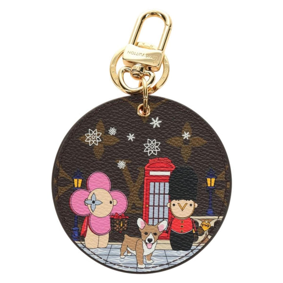 LOUIS VUITTON Vivienne Porte Cre Illustre Christmas Charm M00501 LV Auth 185935M