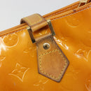 LOUIS VUITTON Monogram Vernis Houston Bag Marshmallow Pink M91302 LV Auth 185937-19