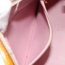 LOUIS VUITTON Monogram Vernis Houston Bag Marshmallow Pink M91302 LV Auth 185937-25