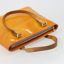 LOUIS VUITTON Monogram Vernis Houston Bag Marshmallow Pink M91302 LV Auth 185937-6