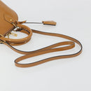 LOUIS VUITTON Monogram Vernis Alma BB Bag 2way Beige Poodle M91752 Auth 185938-9