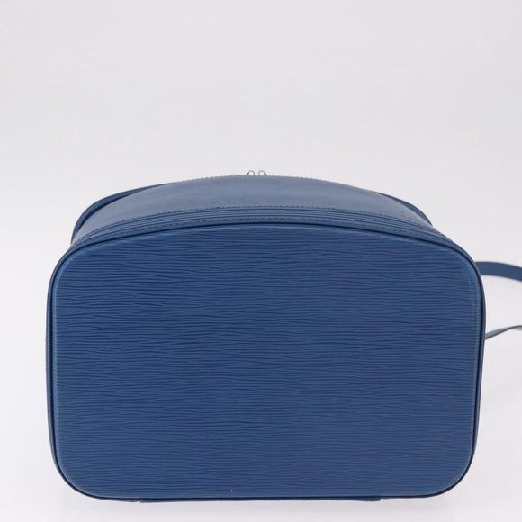 LOUIS VUITTON Epi Nice Hand Bag 2way Toledo Blue M48015 LV Auth 185939SV