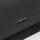 GUCCI Accessory Pouch Denim Black Silver 01235 Auth 185948A-18