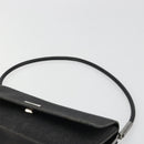 GUCCI Accessory Pouch Denim Black Silver 01235 Auth 185948A-8