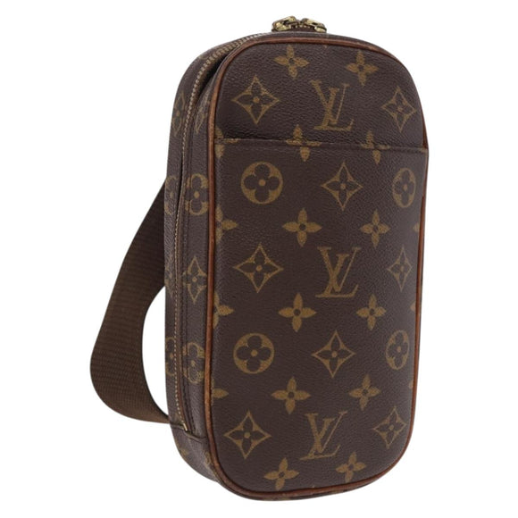LOUIS VUITTON Monogram Pochette Gange Shoulder Bag M51870 LV Auth 185949