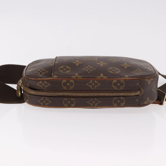 LOUIS VUITTON Monogram Pochette Gange Shoulder Bag M51870 LV Auth 185949