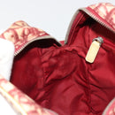Christian Dior Trotter Canvas Shoulder Bag PVC Red Silver Auth 185951-22