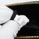 PRADA Hand Bag Saffiano leather 2way Black Gold Auth 185952SAM-11