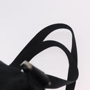 PRADA Backpack Nylon Black Silver Auth 185957-16