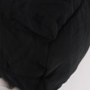 PRADA Backpack Nylon Black Silver Auth 185957-17