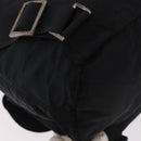 PRADA Backpack Nylon Black Silver Auth 185957-19