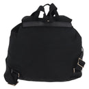 PRADA Backpack Nylon Black Silver Auth 185957-2