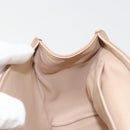 Chloe Chain June Shoulder Bag Leather Pink Gold Auth 185958A-19