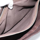 CELINE Boogie Bag Hand Bag Leather Dark Brown Auth 185959-22