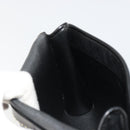 Christian Dior Trotter Canvas Chain Shoulder Bag Black Gold Auth 185963A-18