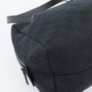 GUCCI GG Canvas Handtas Zwart 124542 Auth 185964A-14