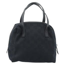 GUCCI GG Canvas Handtas Zwart 124542 Auth 185964A-2
