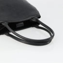 SAINT LAURENT Cassandra Hand Bag Leather Black Gold Auth 185965-7
