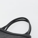 SAINT LAURENT Cassandra Hand Bag Leather Black Gold Auth 185965-8