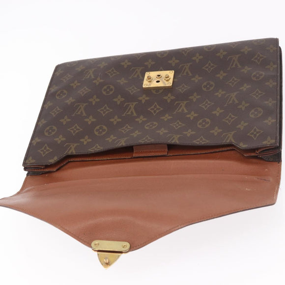 LOUIS VUITTON Monogram Serviette Conseiller Briefcase M53331 LV Auth 185967