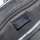 GUCCI GG Canvas Jackie Shoulder Bag Black Silver 001 3306 Auth 185970-18
