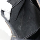 GUCCI GG Canvas Jackie Shoulder Bag Black Silver 001 3306 Auth 185970-23