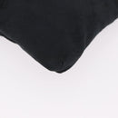 GUCCI GG Canvas Waist Bag Black Silver 28566 Auth 185976-9