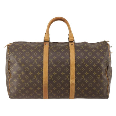 LOUIS VUITTON Monogram Keepall 50 Boston Bag M41426 LV Auth 185977 - 0