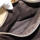 Miu Miu Hand Bag Leather 2way Beige Gold Auth 185981A-22