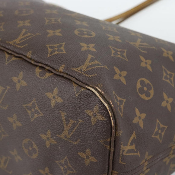 LOUIS VUITTON Monogram Neverfull MM Tote Bag M40156 LV Auth 185982