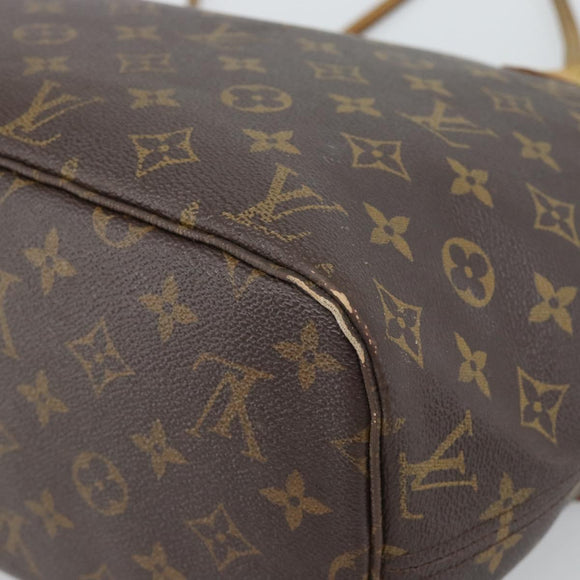 LOUIS VUITTON Monogram Neverfull MM Tote Bag M40156 LV Auth 185982