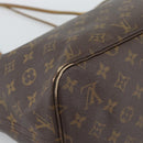 LOUIS VUITTON Monogram Neverfull MM Tote Bag M40156 LV Auth 185982-17