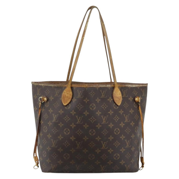 LOUIS VUITTON Monogram Neverfull MM Tote Bag M40156 LV Auth 185982
