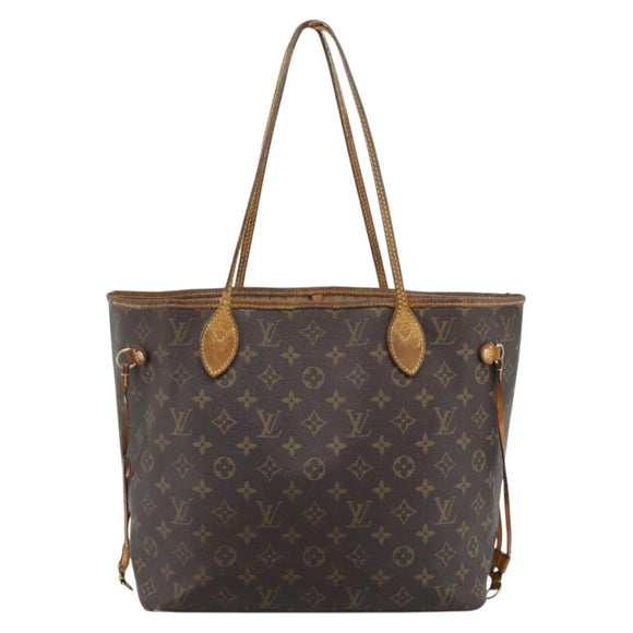 LOUIS VUITTON Monogram Neverfull MM Tote Bag M40156 LV Auth 185982