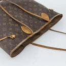 LOUIS VUITTON Monogram Neverfull MM Tote Bag M40156 LV Auth 185982-6