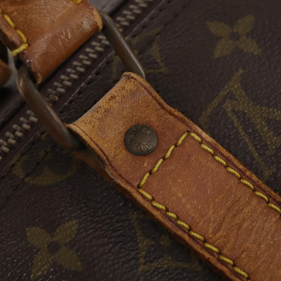 LOUIS VUITTON Monogram Keepall 50 Boston Bag M41426 LV Auth 185984