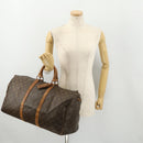 LOUIS VUITTON Monogram Keepall 50 Boston Bag M41426 LV Auth 185984-26
