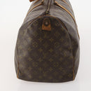 LOUIS VUITTON Monogram Keepall 50 Boston Bag M41426 LV Auth 185984-3