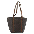 LOUIS VUITTON Monogram Sac Shopping GM Tote Bag M51110 LV Auth 185985-2