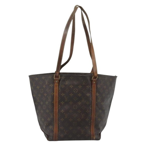 LOUIS VUITTON Monogram Sac Shopping GM Tote Bag M51110 LV Auth 185985