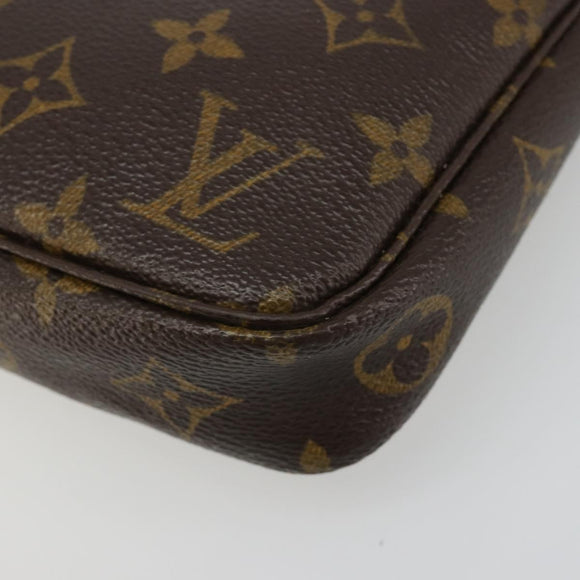 LOUIS VUITTON Monogram Pochette Accessoires Accessory Pouch M51980 Auth 185987A