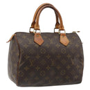 LOUIS VUITTON Monogram Speedy 25 Hand Bag M41528 LV Auth 185988-1